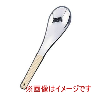 ワダコーポレーション ワダコーポレーション WA 18-8 味道楽 レンゲスプーン 穴無 アイボリー