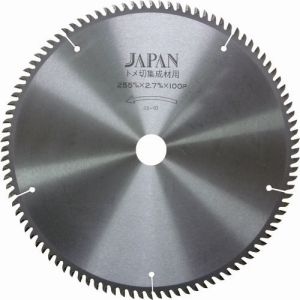 チップソージャパン TIP SAW チップソージャパン TM255-100 ベストマックスチップソー スライド丸鋸用 止め切 集成材用 255×100P