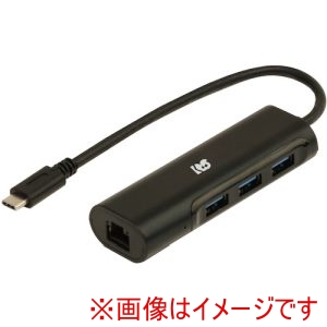 ラトック RATOC ラトック RS-UCLAN-H3 USB Type-C ギガビット対応LANアダプター USBハブ付き