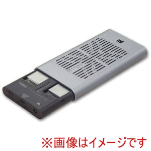ラトック RATOC ラトック RS-ECM2-U32C USB3.2 Gen2x2 M.2 SSDケース クローン機能搭載 NVMe 2台用
