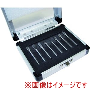 柳瀬 ヤナセ 柳瀬 RB8-3SET 超硬カッター8本組 軸径3mm軸