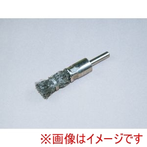 柳瀬 ヤナセ 柳瀬 BKE-20 軸付エンドブラシ 鋼線 20x30x6x25 10個 メーカー直送 代引不可 北海道沖縄離島不可