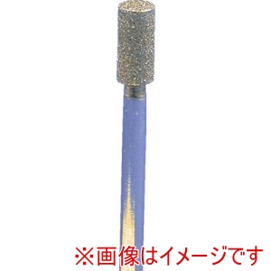 柳瀬 ヤナセ 柳瀬 D-25AH 電着ダイヤモンドバー 円筒型 ダイヤ 2.5x8x3