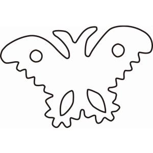 カンダ カンダ 中華細工用抜型 蝶 小