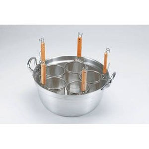 カンダ カンダ デカてぼ 茹麺鍋セット リング付 15cm用 51-15cm用