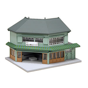 カトー KATO KATO 23-476 木造建築の角店1 板張り 右 Nゲージ カトー
