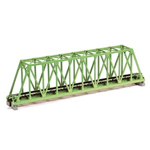 カトー KATO KATO 20-428 単線トラス鉄橋 ライトグリーン