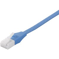 バッファロー(BUFFALO) LANケーブル カテゴリ6a ストレート フラットタイプ BSLS6AFU100BL(ブルー)