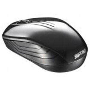 バッファロー BUFFALO バッファロー BSMBW107BK 無線 2.4GHz BlueLEDマウス 3ボタン ブラック