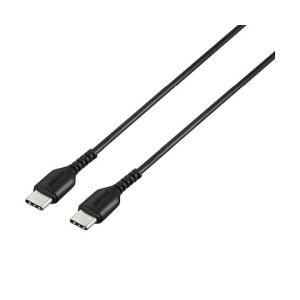 バッファロー BUFFALO USB2.0ケーブル(Type-C to Type-C) ブラック 2.0m BSMPCCC120BK