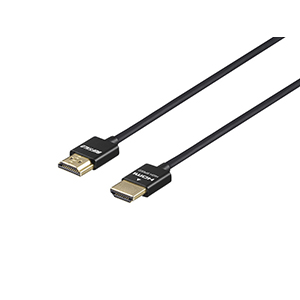 バッファロー BUFFALO イーサネット対応 HIGH SPEED HDMIケーブル スリムモデル ブラック 2m BSHD3S20BK