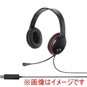 バッファロー BUFFALO バッファロー BSHSHUS300BKZ 両耳ヘッドバンド式ヘッドセット USB 大型ドライバー搭載 ブラック