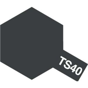 タミヤ TAMIYA タミヤ 85040 タミヤスプレー TS-40 メタリックブラック 100ml