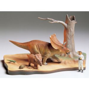 タミヤ TAMIYA タミヤ 60101 1/35 恐竜世界 カスモサウルス 情景セット
