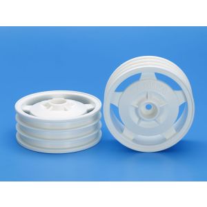 タミヤ TAMIYA タミヤ 22044 OP.2044 2WDバギー フロント スターディッシュホイール 六角ハブ ホワイト