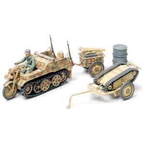 タミヤ TAMIYA タミヤ 32502 1/48 ケッテンクラート牽引セット カート付キ
