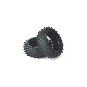 タミヤ TAMIYA タミヤ 53088 OP.88 6024 四駆前輪スクエアスパイクタイヤ2本セット TAMIYA