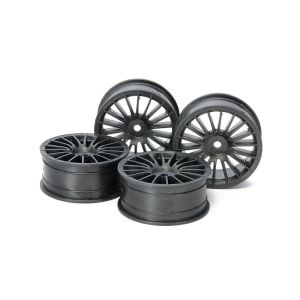 タミヤ TAMIYA タミヤ 54738 OP.1738 18本スポークホイール4本 24mm幅 オフセット0 強化タイプ