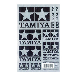 タミヤ TAMIYA タミヤ 67261 タミヤ ロゴステッカー シルバー