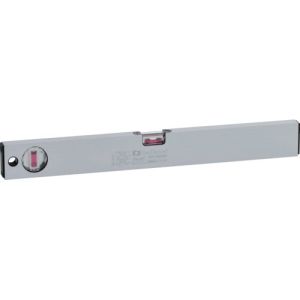エビス EBISU エビス ED-45WR ベーシックレベル ホワイト 気泡管カラー レッド 450mm 水平器