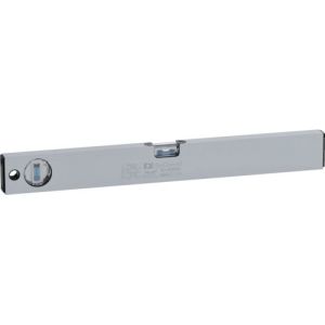 エビス EBISU エビス ED-45WBL ベーシックレベル ホワイト 気泡管カラー ブルー 450mm 水平器