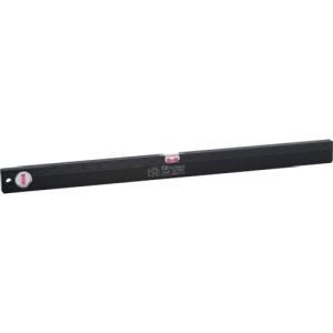 エビス EBISU エビス ED-75BR ベーシックレベル ブラック 750mm 気泡管カラー レッド 水平器