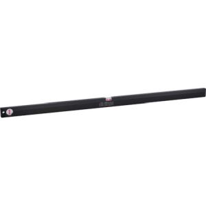 エビス EBISU エビス ED-120BR ベーシックレベル ブラック 1200mm 気泡管カラー レッド 水平器