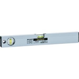 エビス EBISU エビス ED-38MN 磁石付ベーシックレベル シルバー 380mm 水平器
