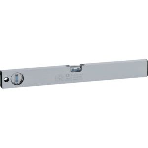 エビス EBISU エビス ED-45MWBL 磁石付ベーシックレベル ホワイト 450mm 気泡管カラー ブルー 水平器