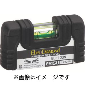 エビス EBISU エビス ED-10GN G-レベル 土木用 ミラー無し 100mm 水平器