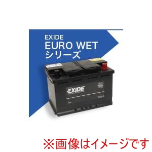 EXIDE EXIDE EA640-L2 欧州車バッテリー メンテナンスフリー EXIDE EURO メーカー直送 代引不可 北海道沖縄離島不可
