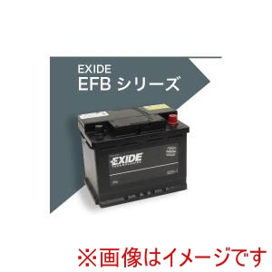 EXIDE EXIDE EFB-L3 欧州車バッテリー EXIDE EURO EFB メーカー直送 代引不可 北海道沖縄離島不可