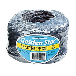 キンボシ GS キンボシ #3425 シュロ縄平巻 茶 50m