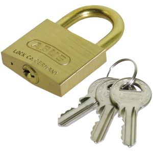 松冨 松冨 アバス シリンダー南京錠 40mm