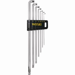 ワイズ WISE ワイズ SBGTL-700 ボールポイント剛短レンチ7本セット ロングタイプ