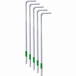 ワイズ WISE ワイズ SBL-50-5P スーパーボールレンチ 単品 5本組 LL 5.0mm
