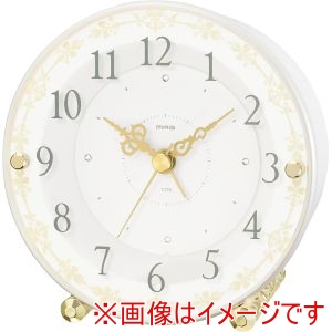 ノア精密 ノア精密 T-773 WH-Z MAG電子音目覚まし時計 コリンヌ