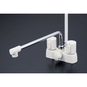 KVK KVK KF2008ZG3R3 寒 デッキ形2ハンドルシャワー