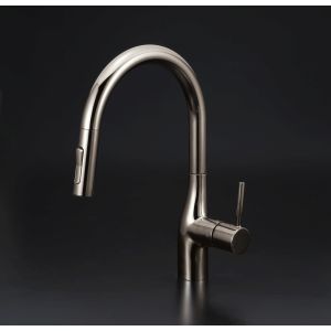 KVK KVK KM6061ECBN グースネック混合栓 e D黒