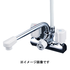KVK KVK KF206ZN デッキ一時止水付2ハンドルシャワー