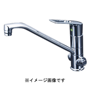 KVK KVK KM5151TEC シングル混合栓 止水栓付 eレバー