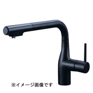 KVK KVK KM6111ECM5 シングルシャワー付混合栓 センサー付 eレバー マットブラック