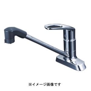 KVK KVK KM5081TF シングルシャワー付混合栓 260mmパイプ付