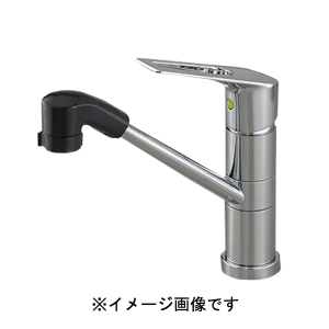 KVK KVK KM5051TFR2EC シングルシャワー付混合栓 eレバー 200mmパイプ付