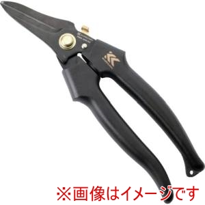 フジ矢 FUJIYA フジ矢 FM04-180NL-BG 電工ストレートバサミロック付き 黒金