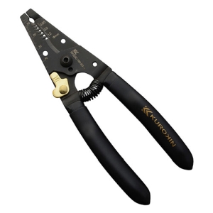 フジ矢 フジ矢 PP323C-165-BG ワイヤーストリッパC型 黒金