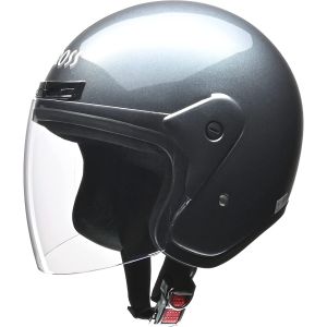 リード工業 LEAD リード工業 CR-720 ジェットヘルメット ガンメタリック フリーサイズ LEAD