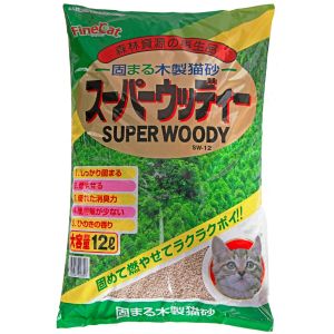 常陸化工 常陸化工 ファインキャット スーパーウッディー 12L