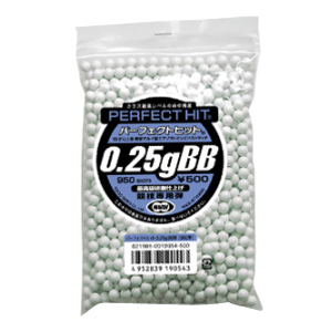 東京マルイ 東京マルイ パーフェクトヒット 0.25gBB 950発
