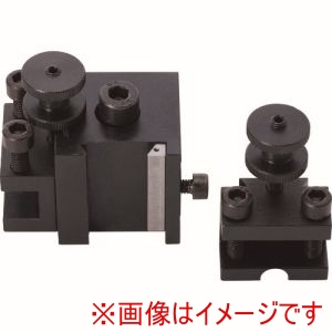 プロクソン PROXXON プロクソン 24026 小型旋盤用別売りオプション 刃物高さ調整台PD250用 ワンタッチバイトホルダー付き